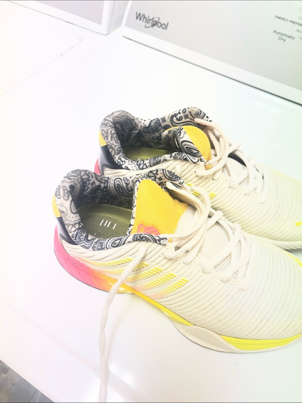 Lucky in love tennis shoes
